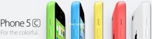 สีทั้งหมดของ iPhone 5C